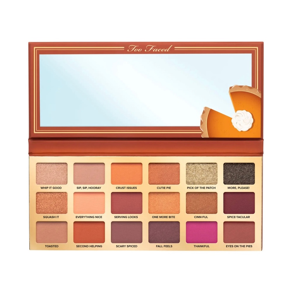 Too Faced Pumpkin Spice Second Slice Eyeshadow Palette.